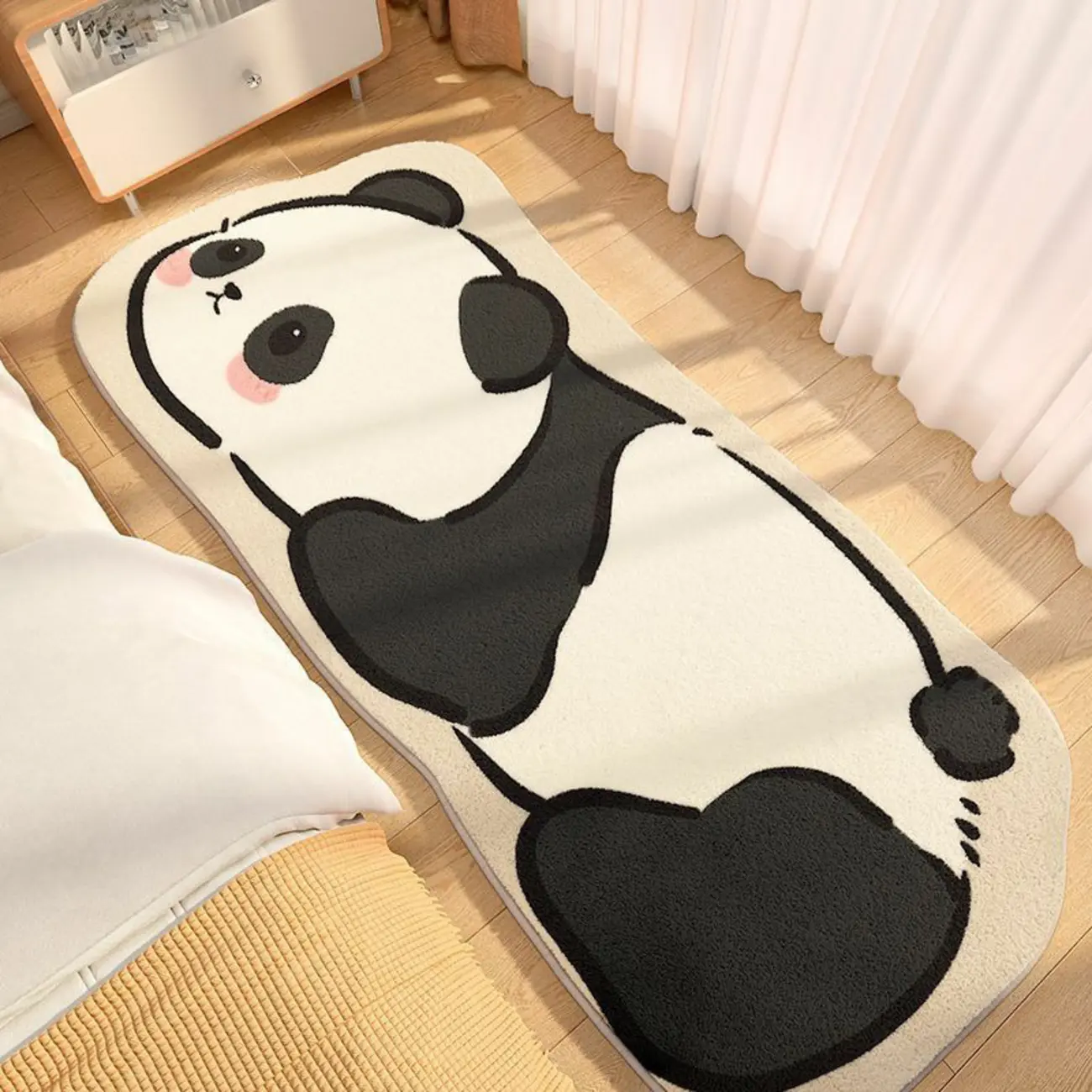 Kids Polyester Animal Print Runner Area Rug Image - 1 | homeyfad