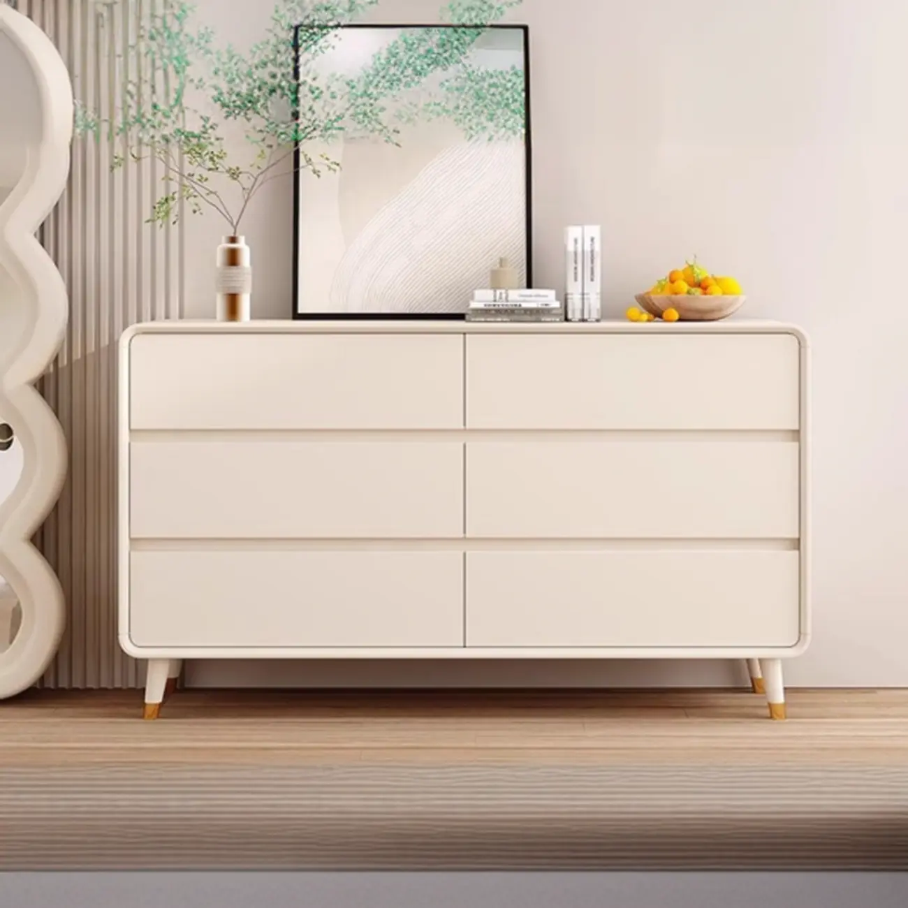 Minimalist Accent Chest for Indoor Use with Multi Drawers Image - 7 | homeyfad