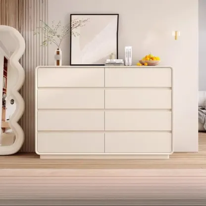 Minimalist Accent Chest for Indoor Use with Multi Drawers Image - 9