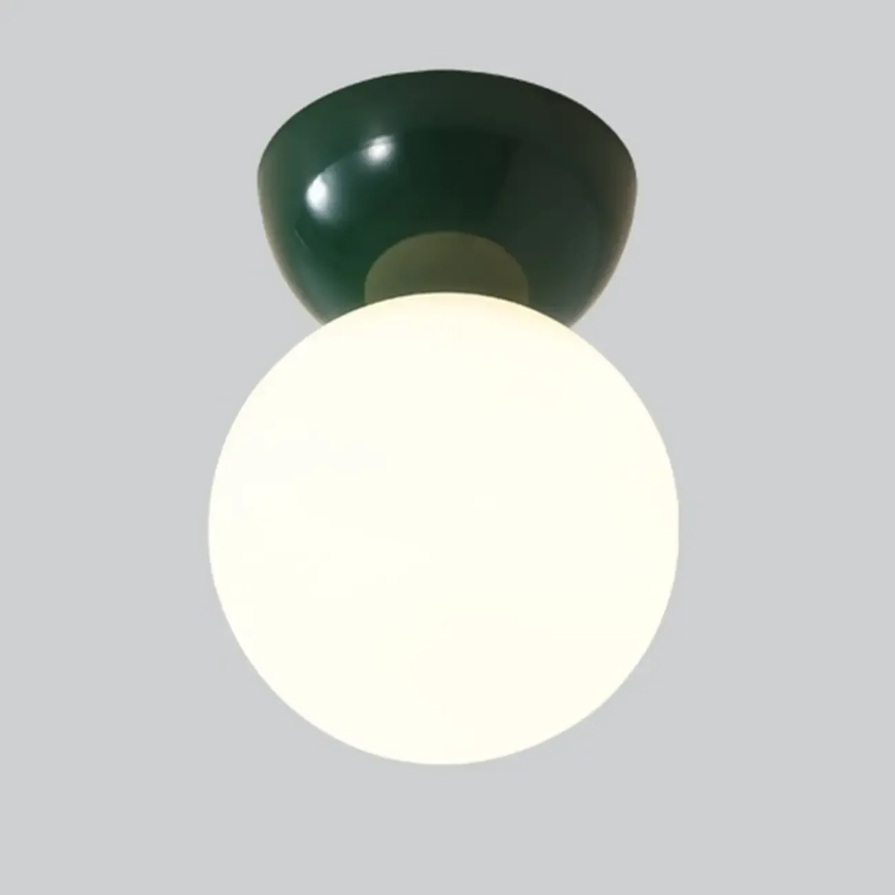 5 to 9 Inch Acrylic Globe Ceiling Light for Residential Use