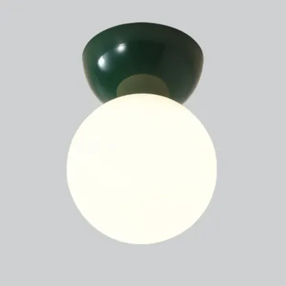5 to 9 Inch Acrylic Globe Ceiling Light for Residential Use