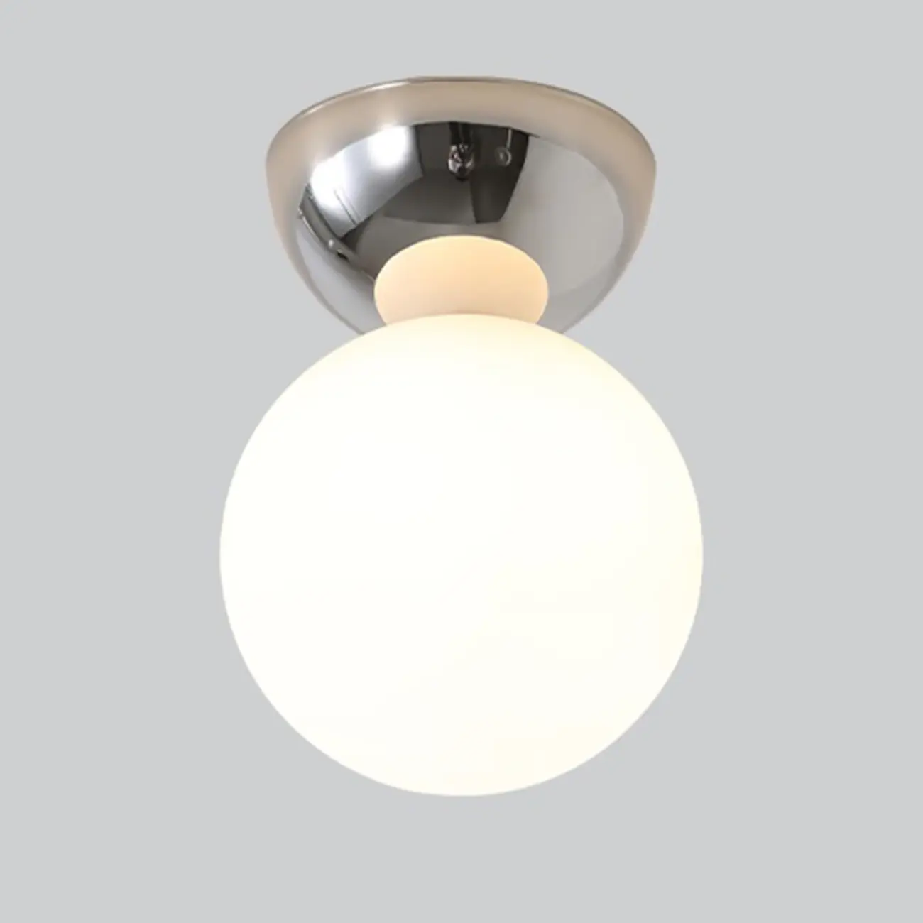 5 to 9 Inch Acrylic Globe Ceiling Light for Residential Use | homeyfad
