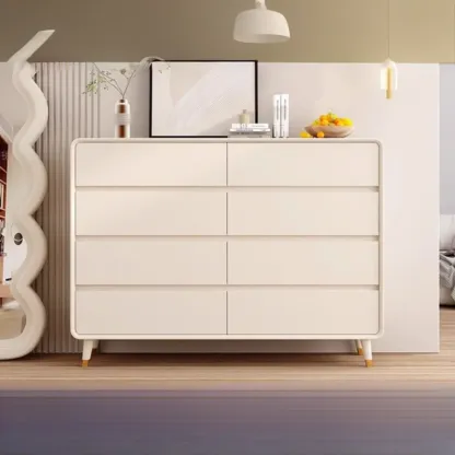 Minimalist Accent Chest for Indoor Use with Multi Drawers Image - 11