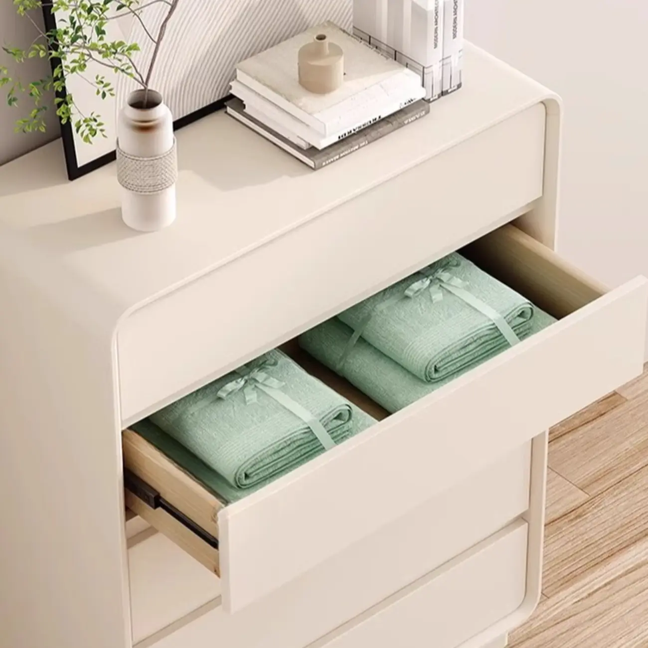 Minimalist Accent Chest for Indoor Use with Multi Drawers Image - 12 | homeyfad