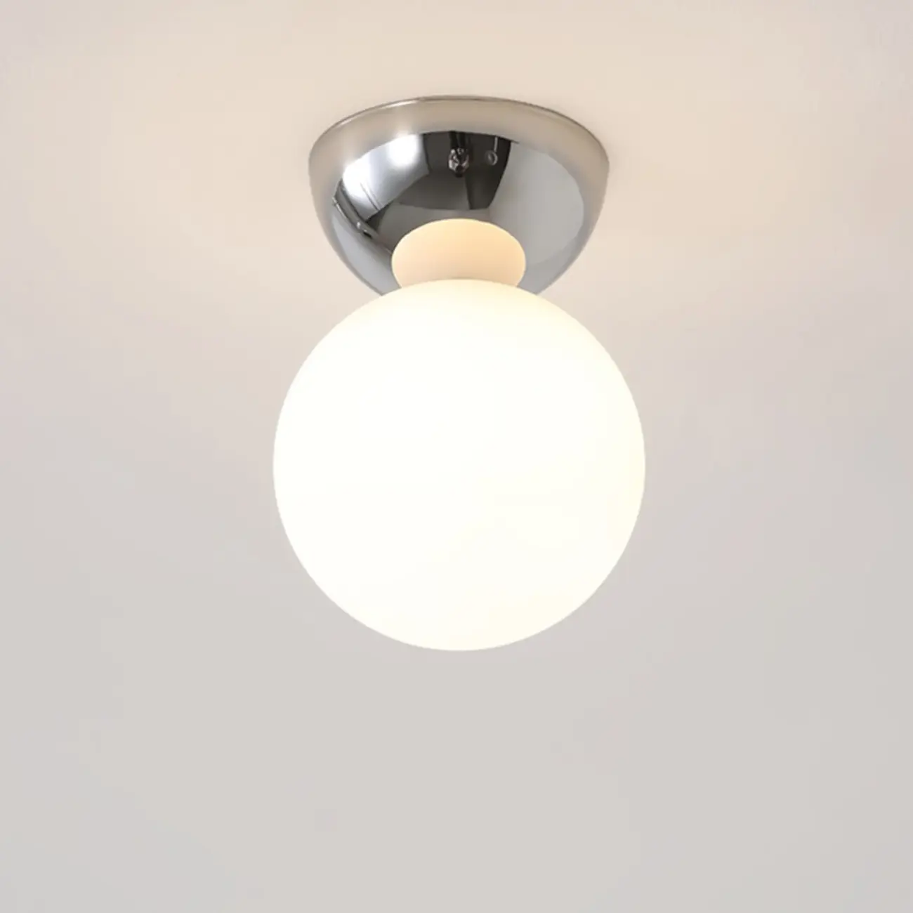 5 to 9 Inch Acrylic Globe Ceiling Light for Residential Use Image - 10 | homeyfad