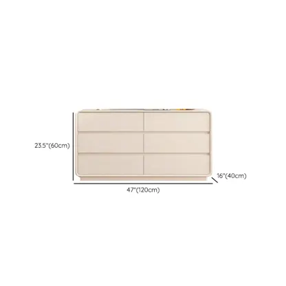 Minimalist Accent Chest for Indoor Use with Multi Drawers Image - 19