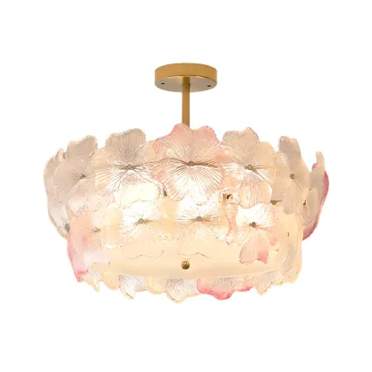 Elegant Blossom Ceiling Light for Interior Space Decor  
