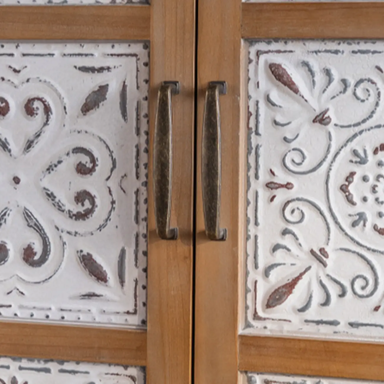 Rustic Accent Chest for Indoor Use with Multi Drawers Image - 8 | homeyfad