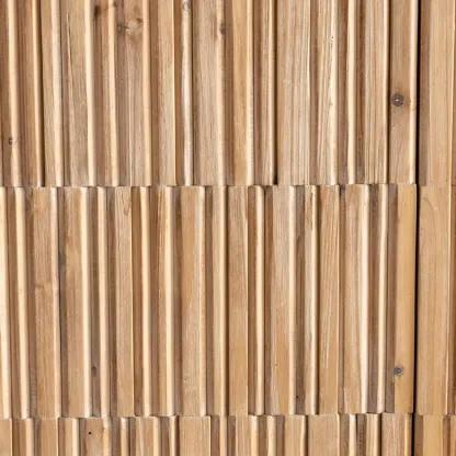 Industrial Wooden Freestanding Cabinet for Living Room Storage Image - 10