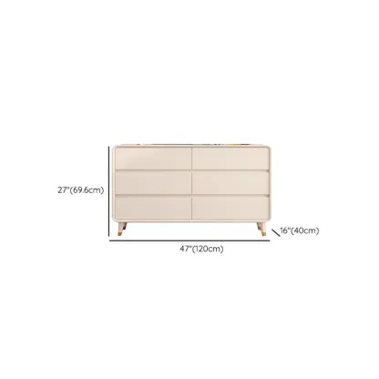 Minimalist Accent Chest for Indoor Use with Multi Drawers Image - 22