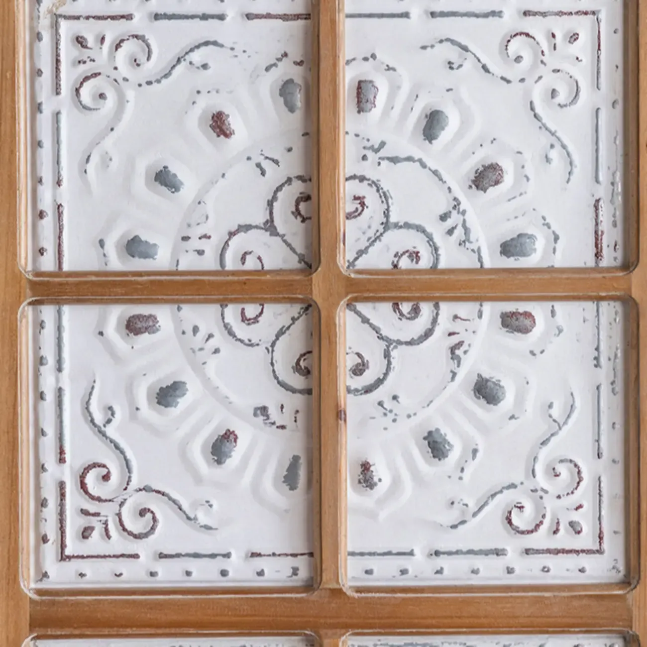 Rustic Accent Chest for Indoor Use with Multi Drawers Image - 9