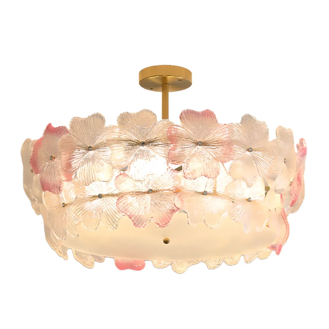 Elegant Blossom Ceiling Light for Interior Space Decor  
