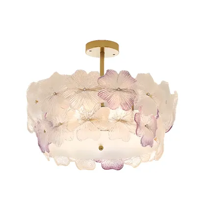 Elegant Blossom Ceiling Light for Interior Space Decor  