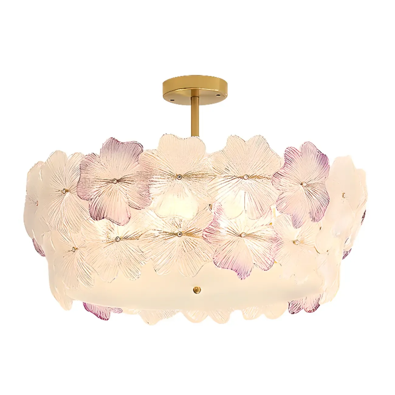 Elegant Blossom Ceiling Light for Interior Space Decor  