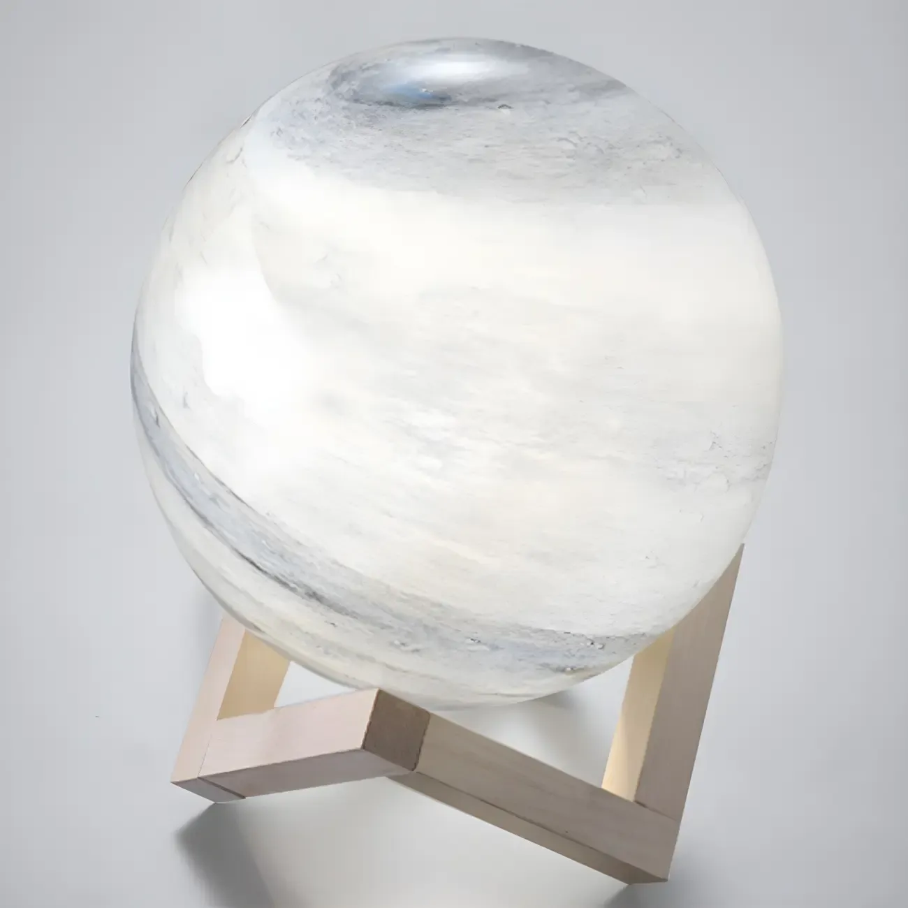 Unique Glass Globe Planet Design Table Lamp for Living Room Image - 3