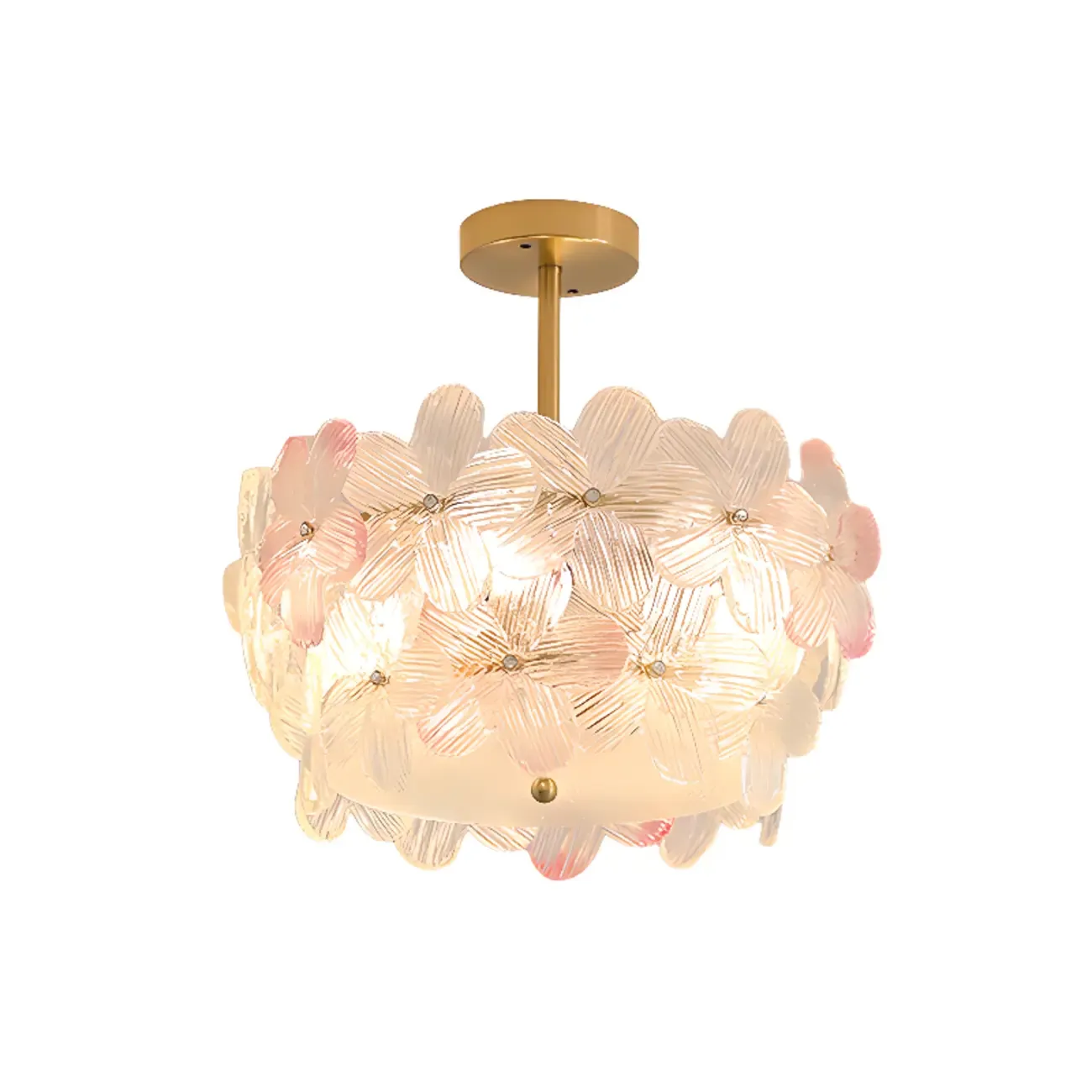 Elegant Blossom Ceiling Light for Interior Space Decor  