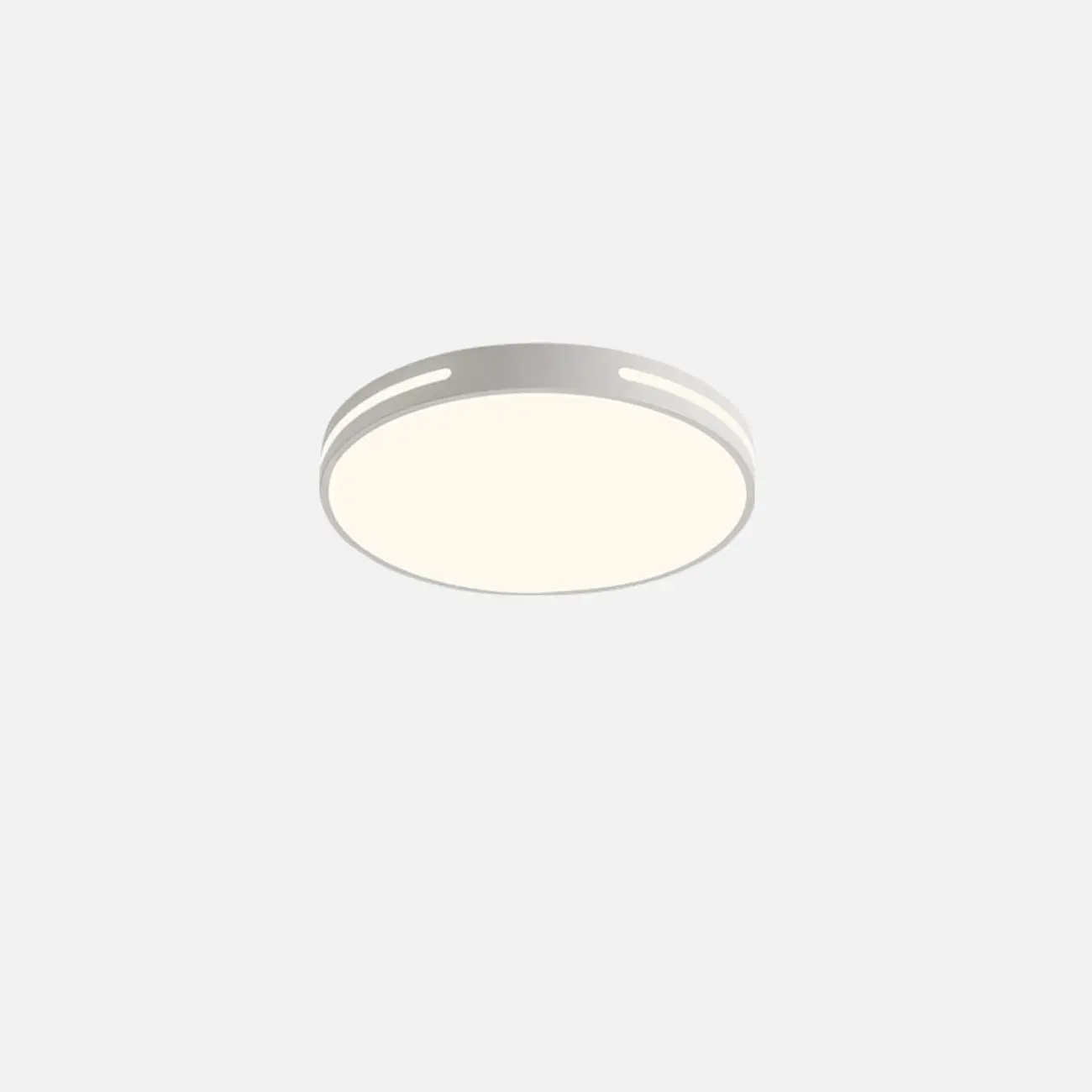 Dimmable LED Flush Mount Ceiling Light with Square/Round Image - 3 | homeyfad