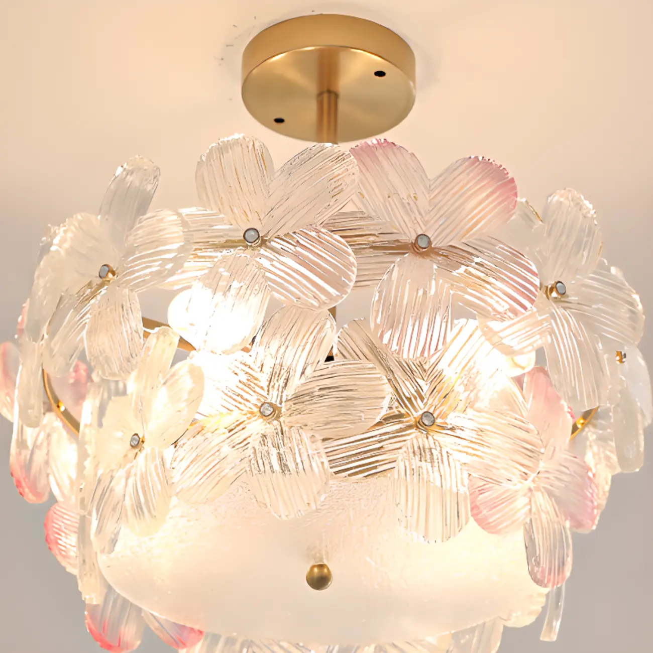 Elegant Blossom Ceiling Light for Interior Space Decor   | homeyfad