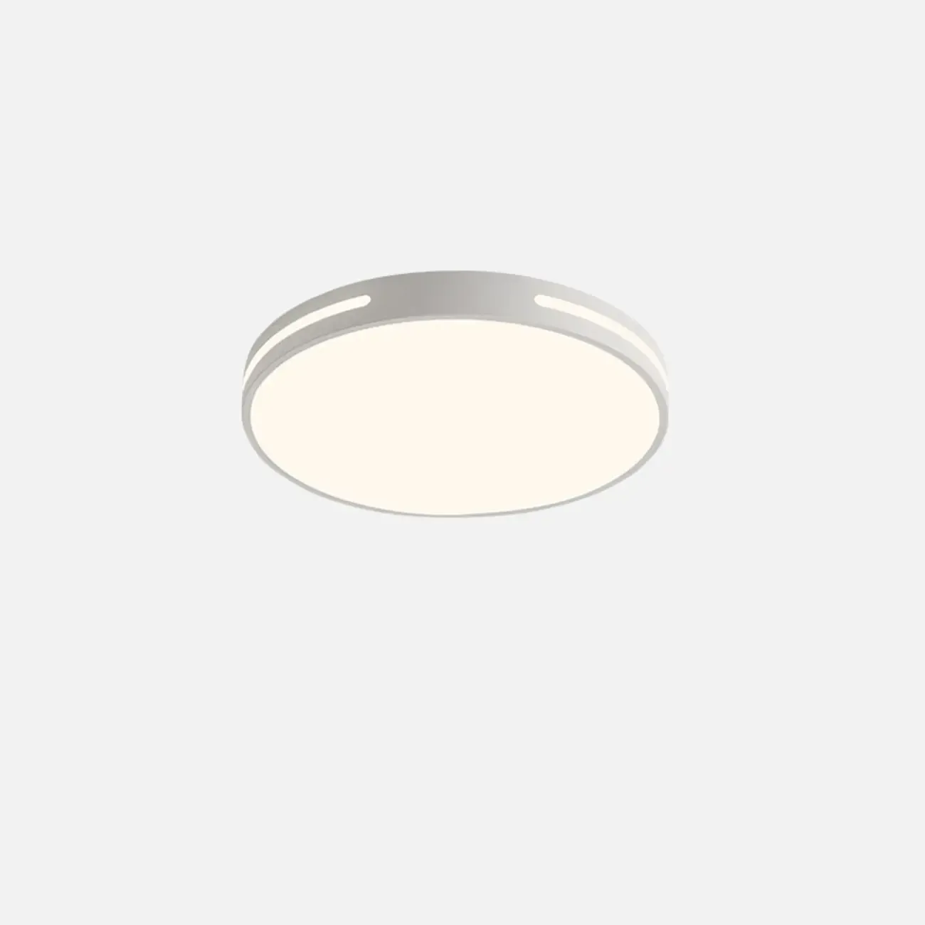 Dimmable LED Flush Mount Ceiling Light with Square/Round Image - 6