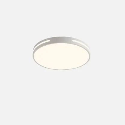 Dimmable LED Flush Mount Ceiling Light with Square/Round Image - 6