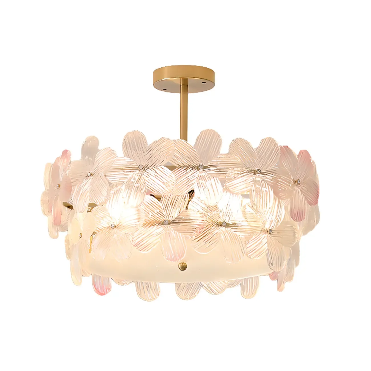 Elegant Blossom Ceiling Light for Interior Space Decor  