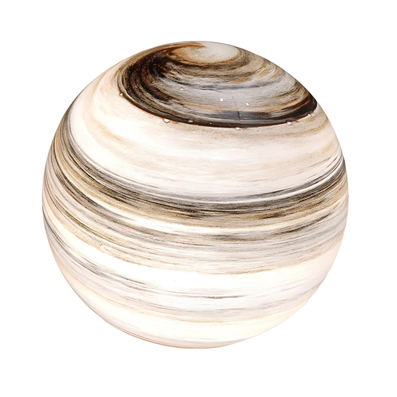 Unique Glass Globe Planet Design Table Lamp for Living Room Image - 9 | homeyfad