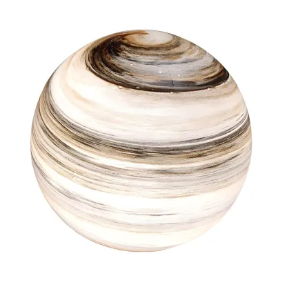 Unique Glass Globe Planet Design Table Lamp for Living Room Image - 9