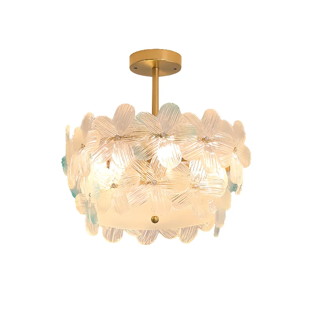 Elegant Blossom Ceiling Light for Interior Space Decor  