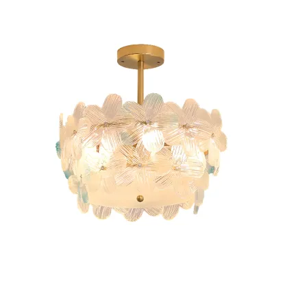 Elegant Blossom Ceiling Light for Interior Space Decor  