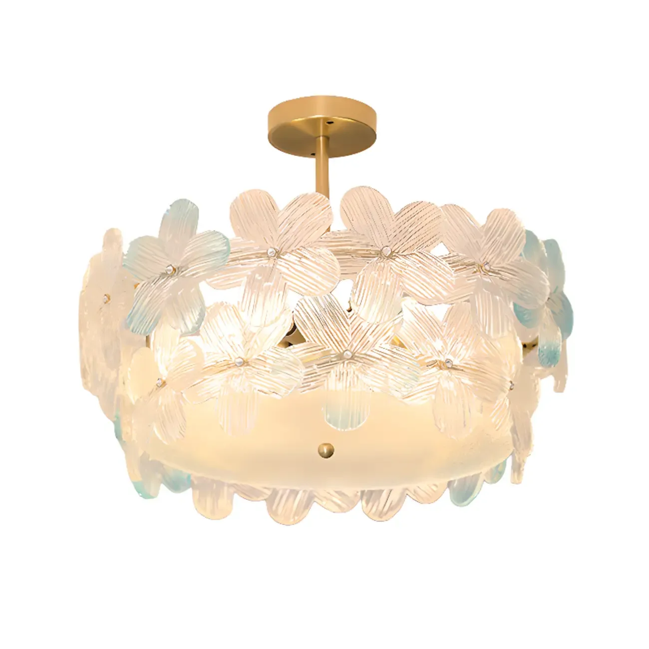 Elegant Blossom Ceiling Light for Interior Space Decor  