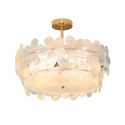 Elegant Blossom Ceiling Light for Interior Space Decor  