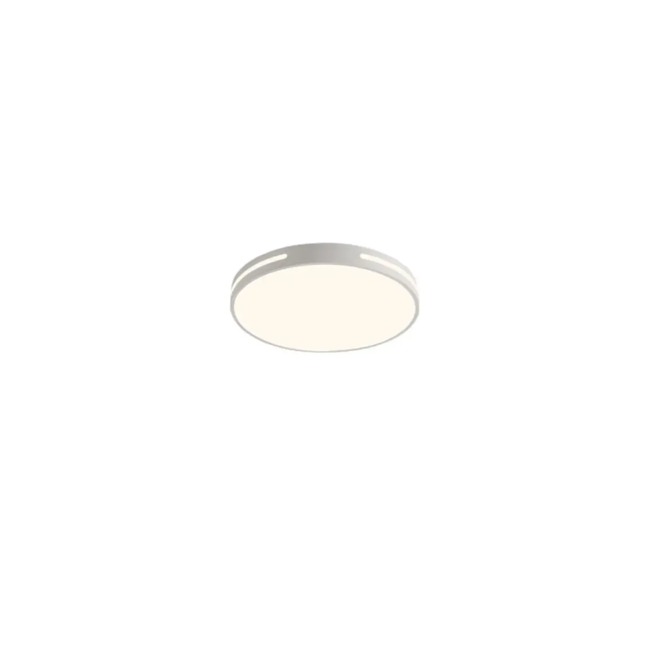 Dimmable LED Flush Mount Ceiling Light with Square/Round Image - 10