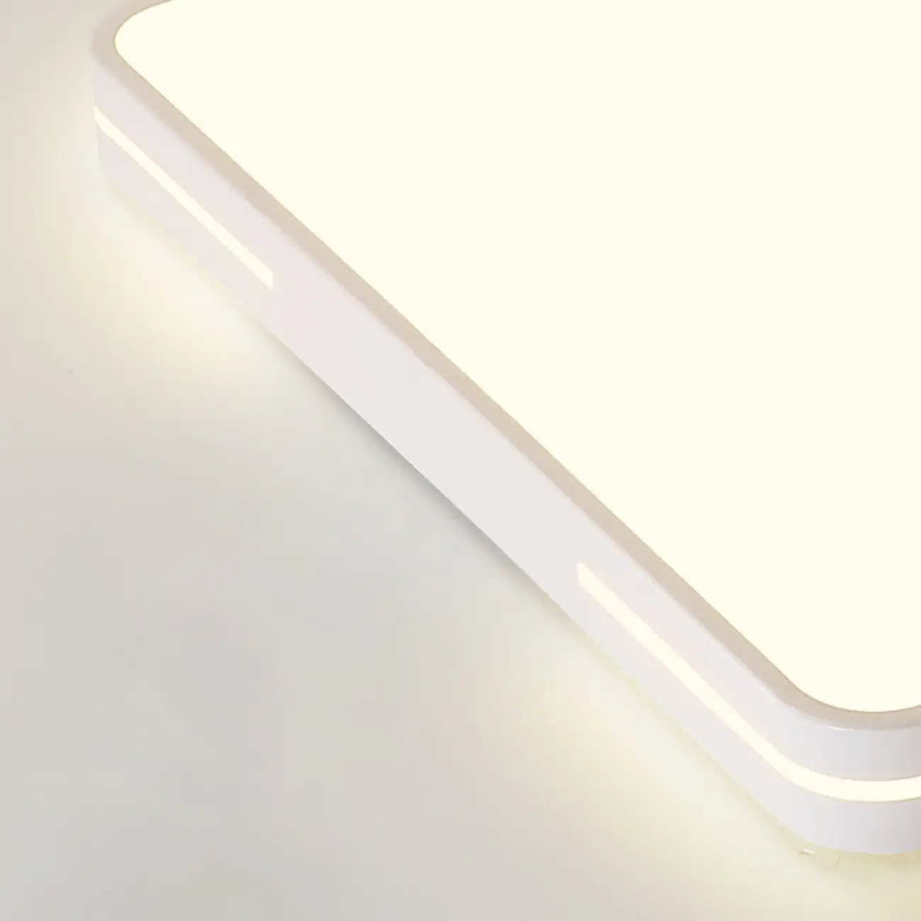 Dimmable LED Flush Mount Ceiling Light with Square/Round Image - 12 | homeyfad