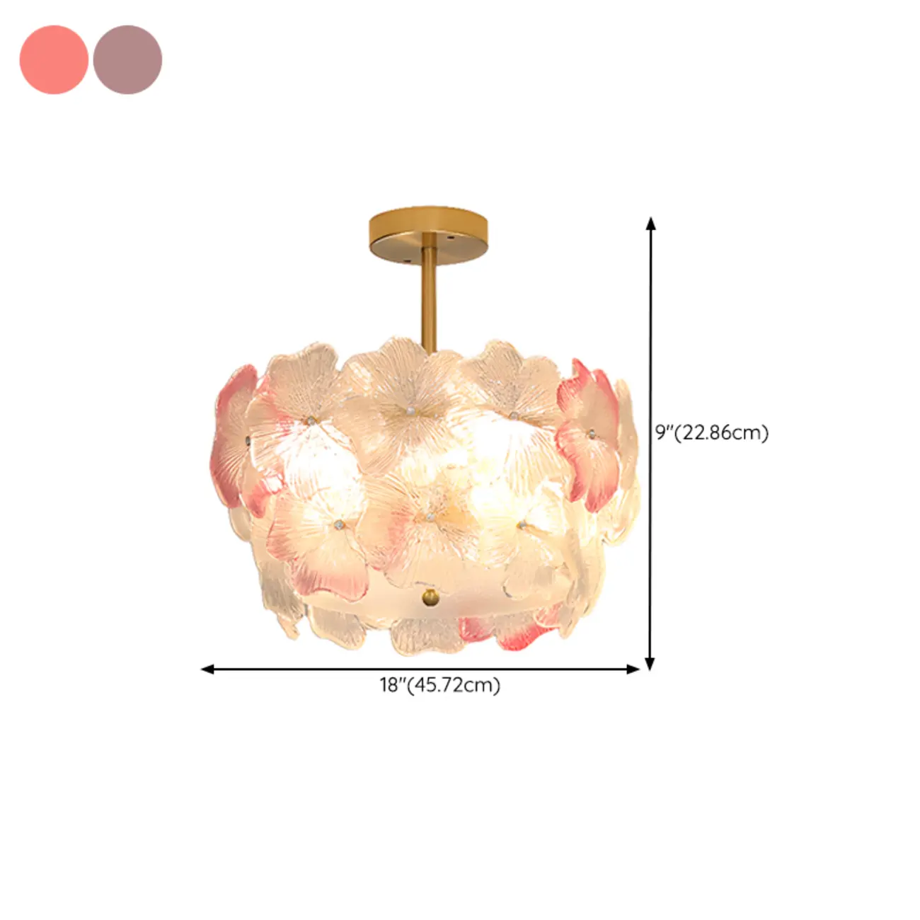 Elegant Blossom Ceiling Light for Interior Space Decor   | homeyfad