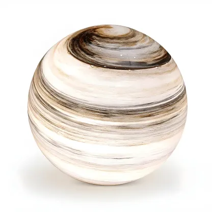 Unique Glass Globe Planet Design Table Lamp for Living Room Image - 13