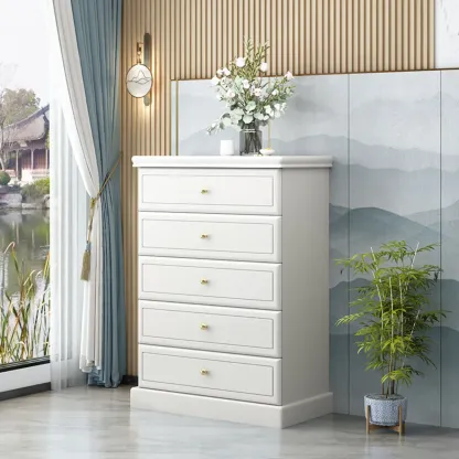 Modern Versatile Grey Wooden Cabinet for Home Storage Image - 10