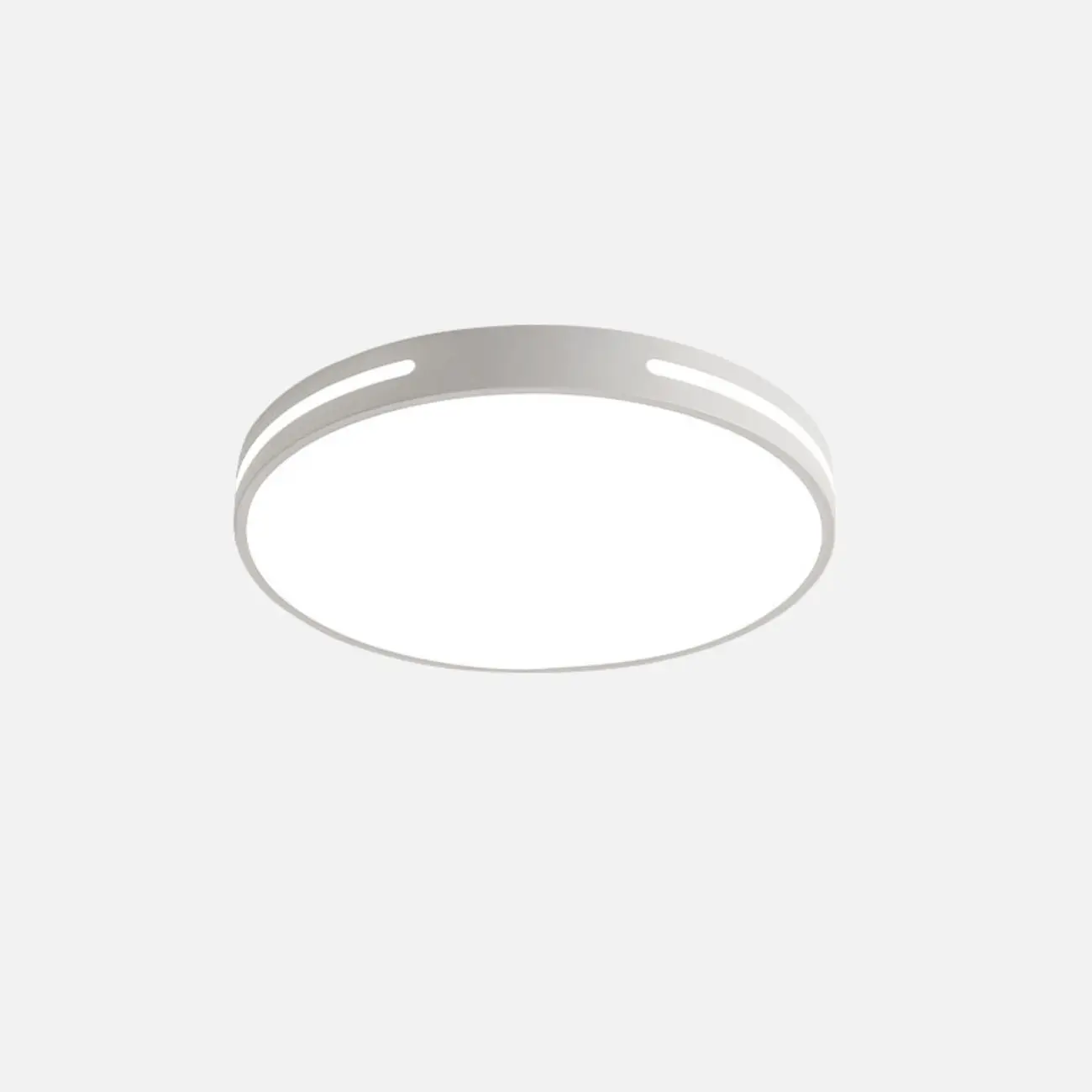 Dimmable LED Flush Mount Ceiling Light with Square/Round Image - 14 | homeyfad