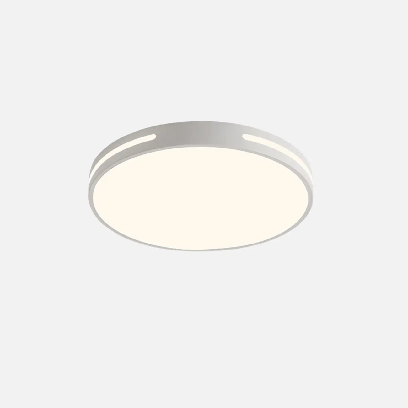 Dimmable LED Flush Mount Ceiling Light with Square/Round Image - 15 | homeyfad