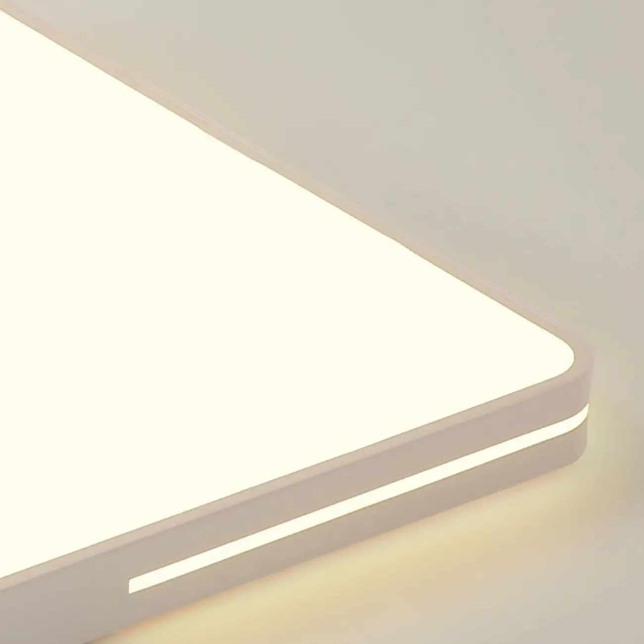 Dimmable LED Flush Mount Ceiling Light with Square/Round Image - 16