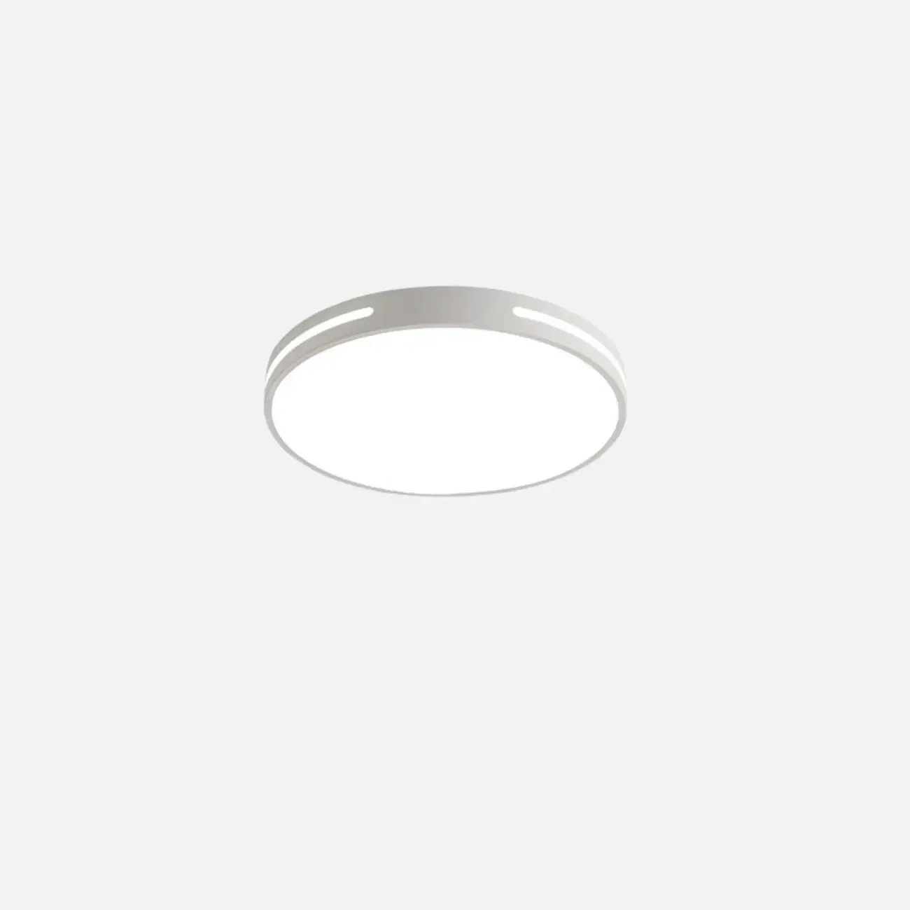 Dimmable LED Flush Mount Ceiling Light with Square/Round Image - 19