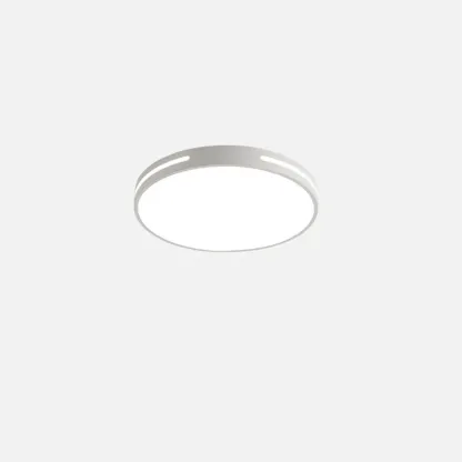 Dimmable LED Flush Mount Ceiling Light with Square/Round Image - 19