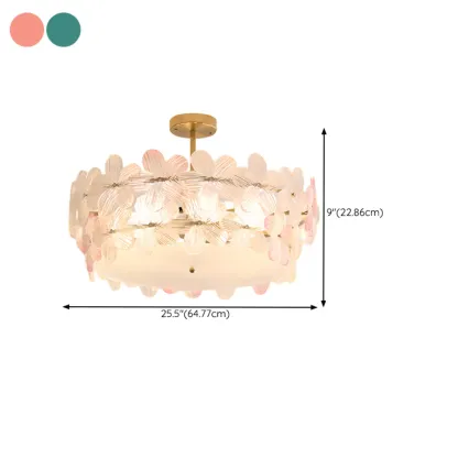 Elegant Blossom Ceiling Light for Interior Space Decor  