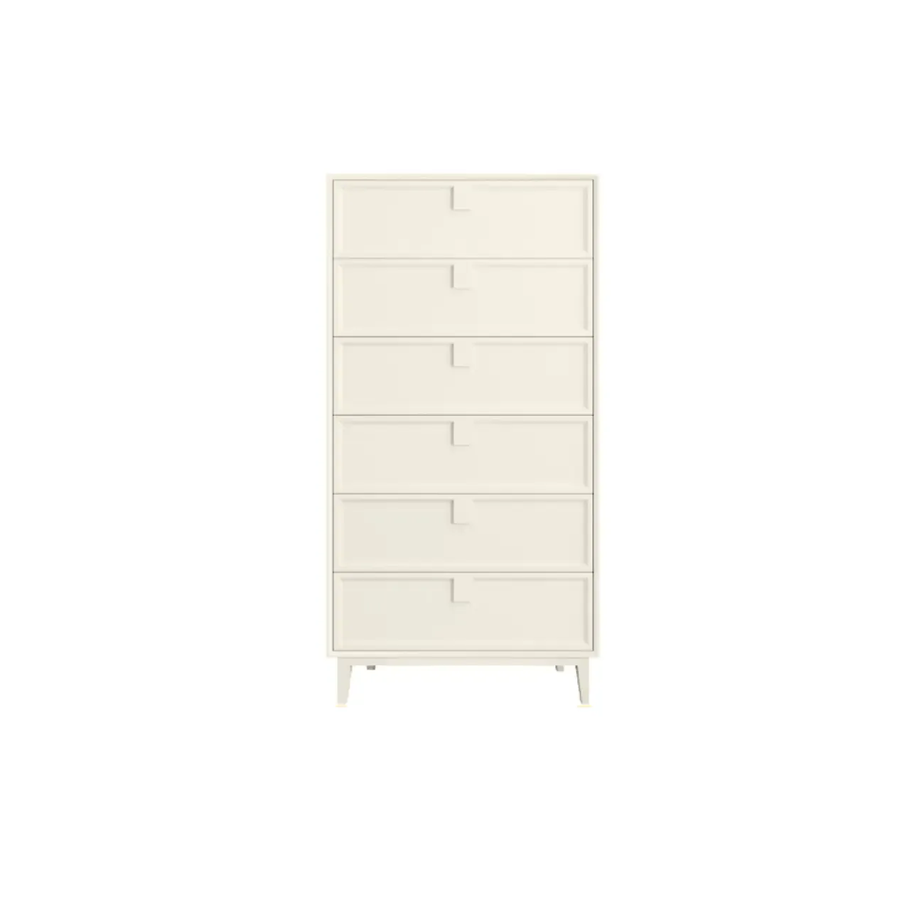 Modern White Bedroom Accent Cabinet with Multi-Size Options