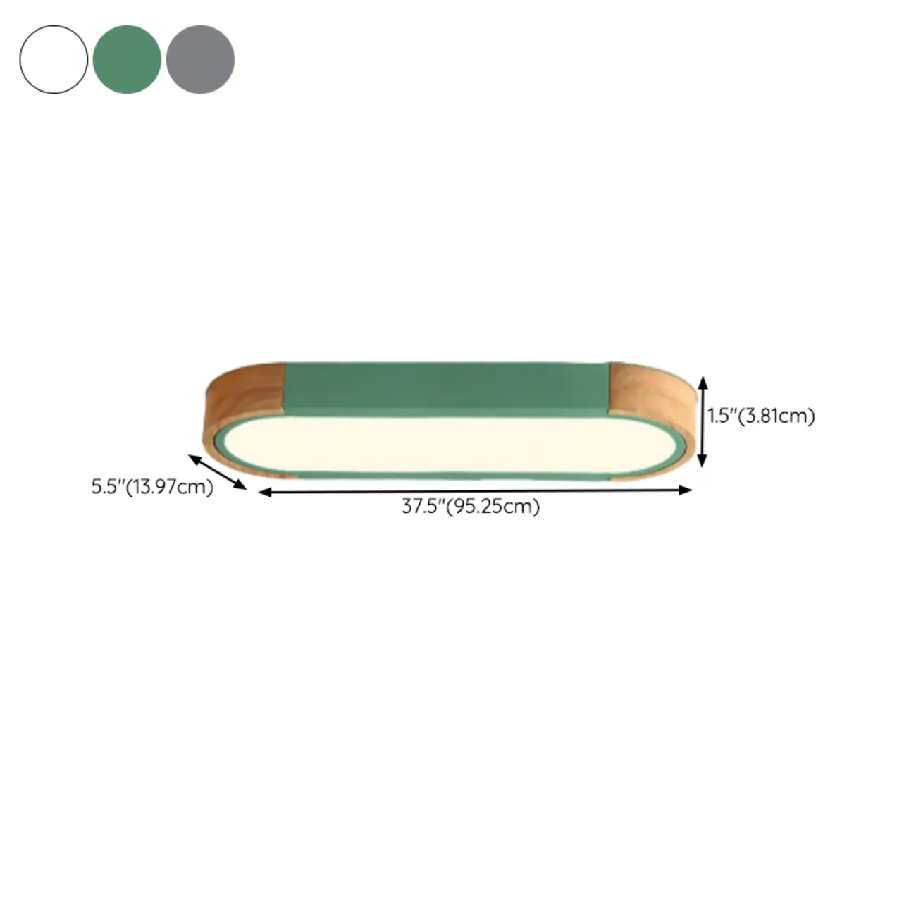 Modern LED Flush Mount Ceiling Light for Residential Spaces Image - 22 | homeyfad