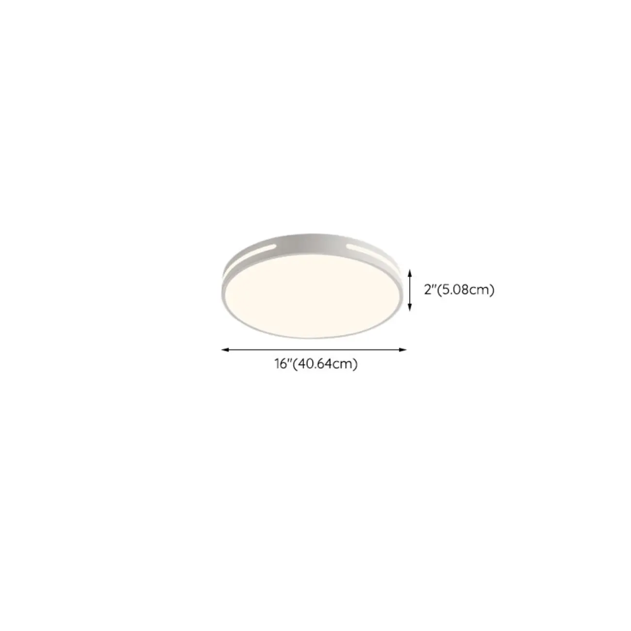 Dimmable LED Flush Mount Ceiling Light with Square/Round Image - 23 | homeyfad