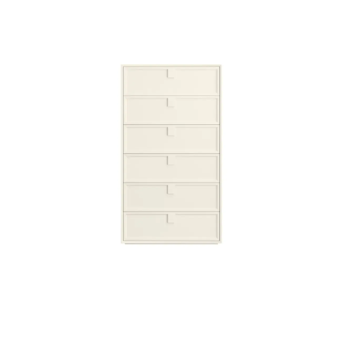 Modern White Bedroom Accent Cabinet with Multi-Size Options