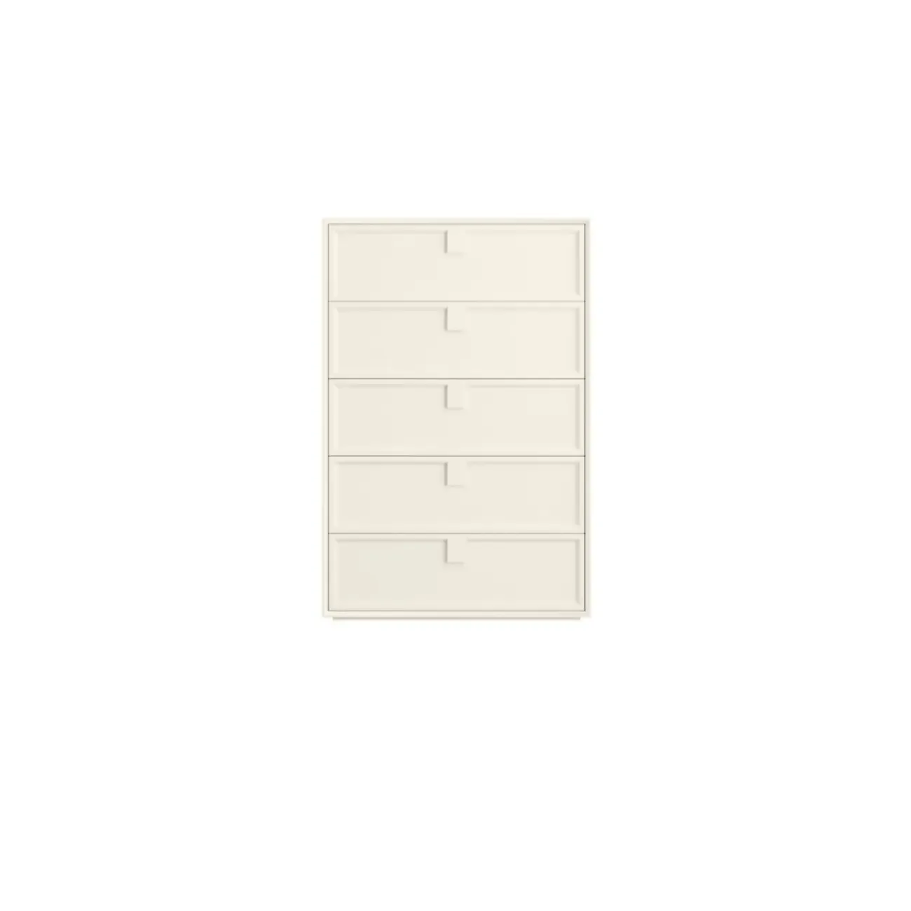 Modern White Bedroom Accent Cabinet with Multi-Size Options