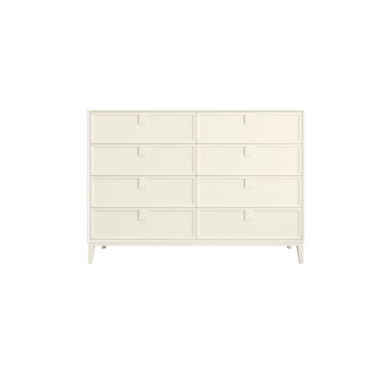 Modern White Bedroom Accent Cabinet with Multi-Size Options | homeyfad