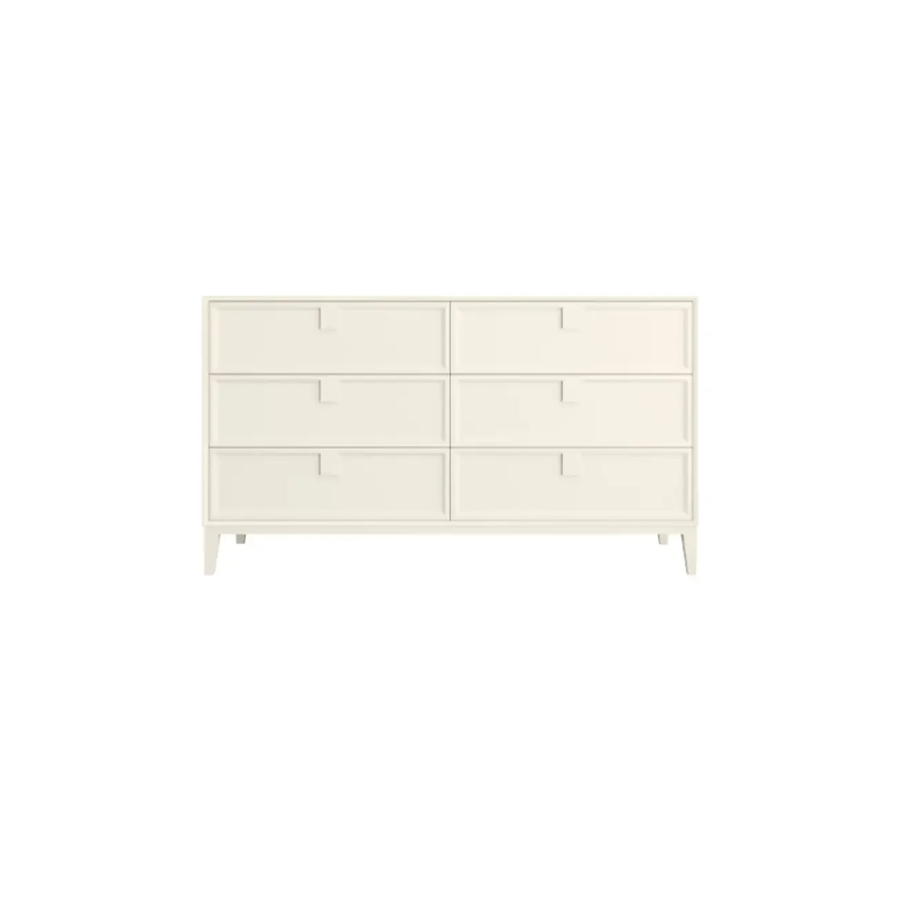 Modern White Bedroom Accent Cabinet with Multi-Size Options
