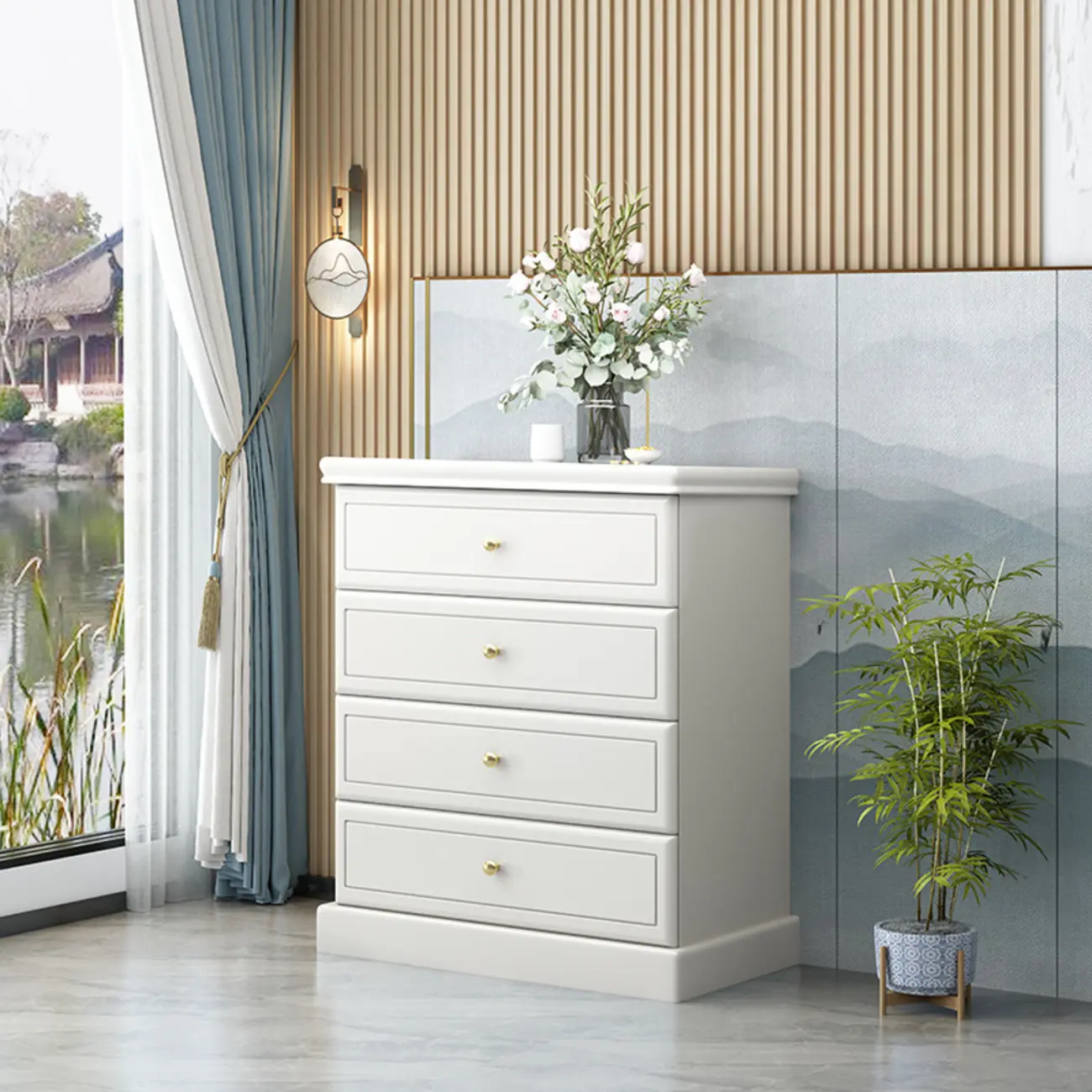 Modern Versatile Grey Wooden Cabinet for Home Storage Image - 19 | homeyfad